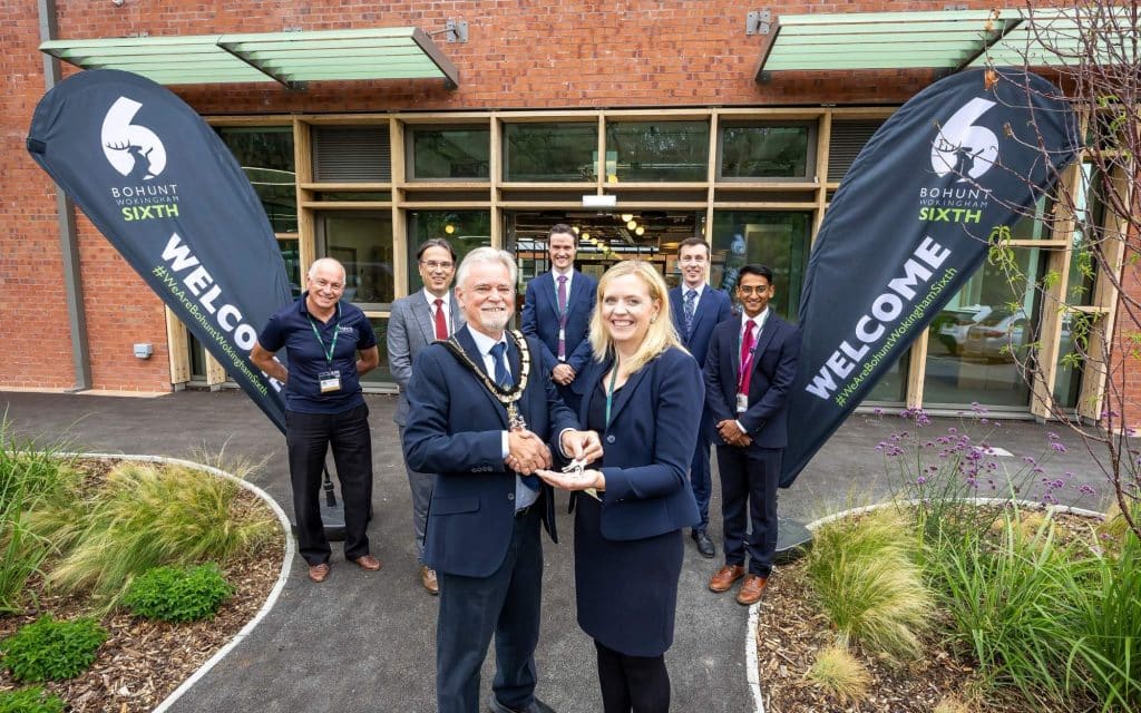 Works complete at Bohunt Wokingham Sixth